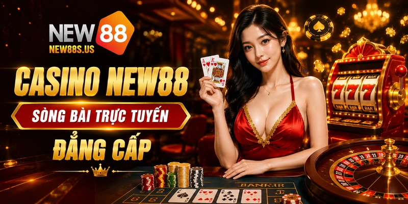Casino NEW88, sòng bạc trực tuyến đẳng cấp