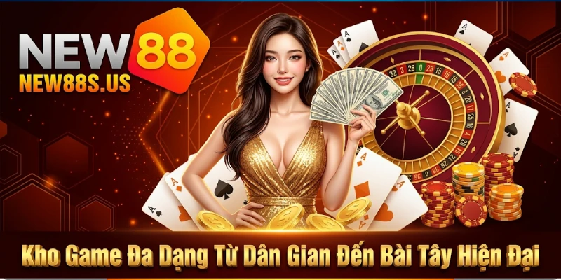 Kho Game Đa Dạng Từ Dân Gian Đến Bài Tây Hiện Đại